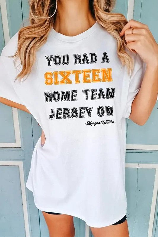 16 Home Team Jersey Graphic Tee