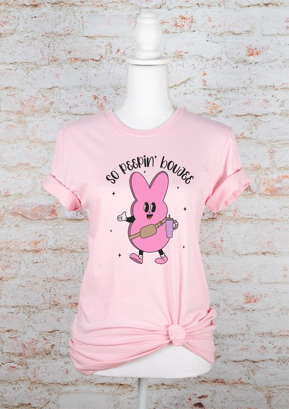 Pink Peep, So Peepin' Boujee  Graphic Tee